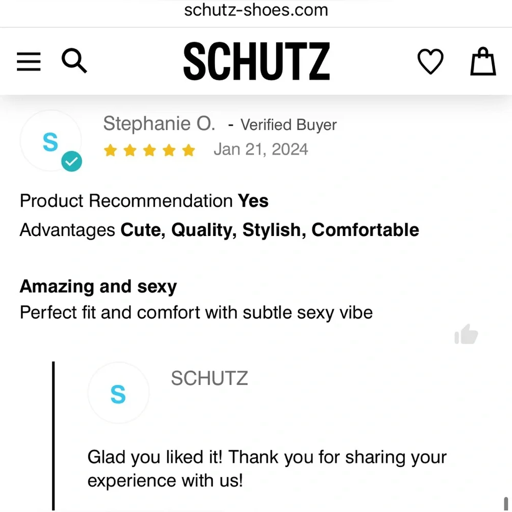 SCHUTZ gail nappa
